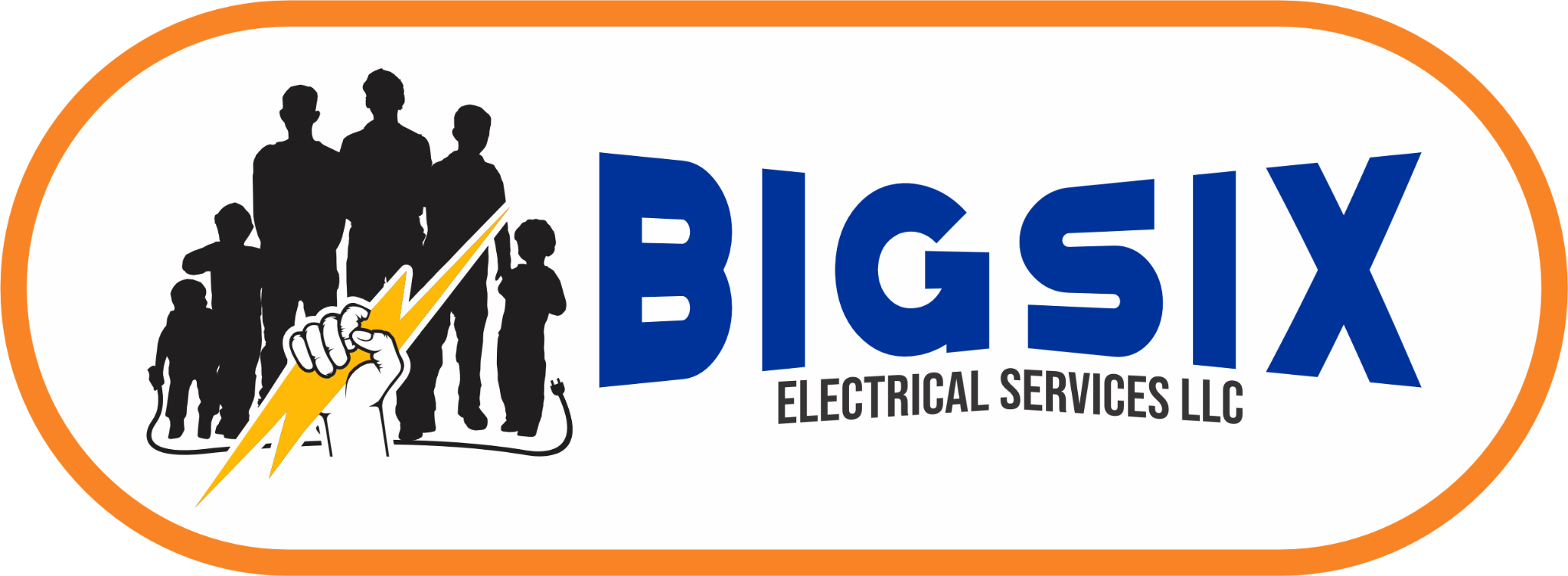 Big 6 Electrical Services Logo